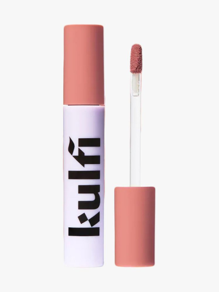 Kulfi Lassi Lips Staining Lip Oil in branded components on a light gray background