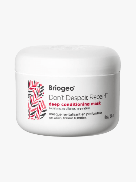 Briogeo Don't Despair, Repair!™ Deep Conditioning Hair Mask in branded component on a light gray background