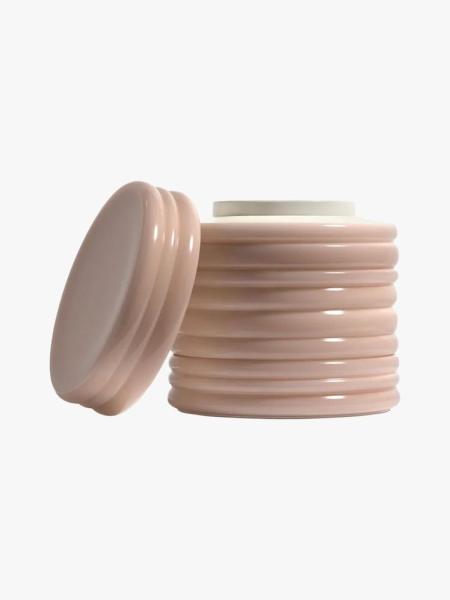 Soft Services Theraplush “Hold” Refillable Overnight Retinol Hand Repair Cream in branded component on a light gray background