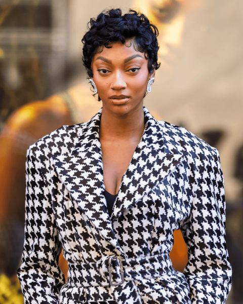 Angel Reese Pixie Cut