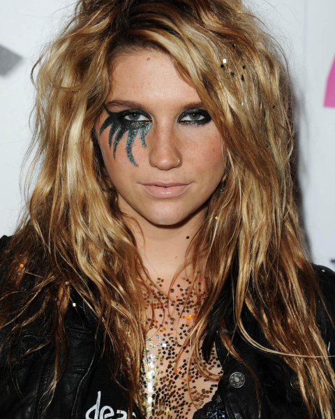 kesha body glitter